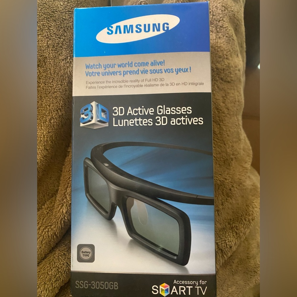 New Samsung 3D active glasses